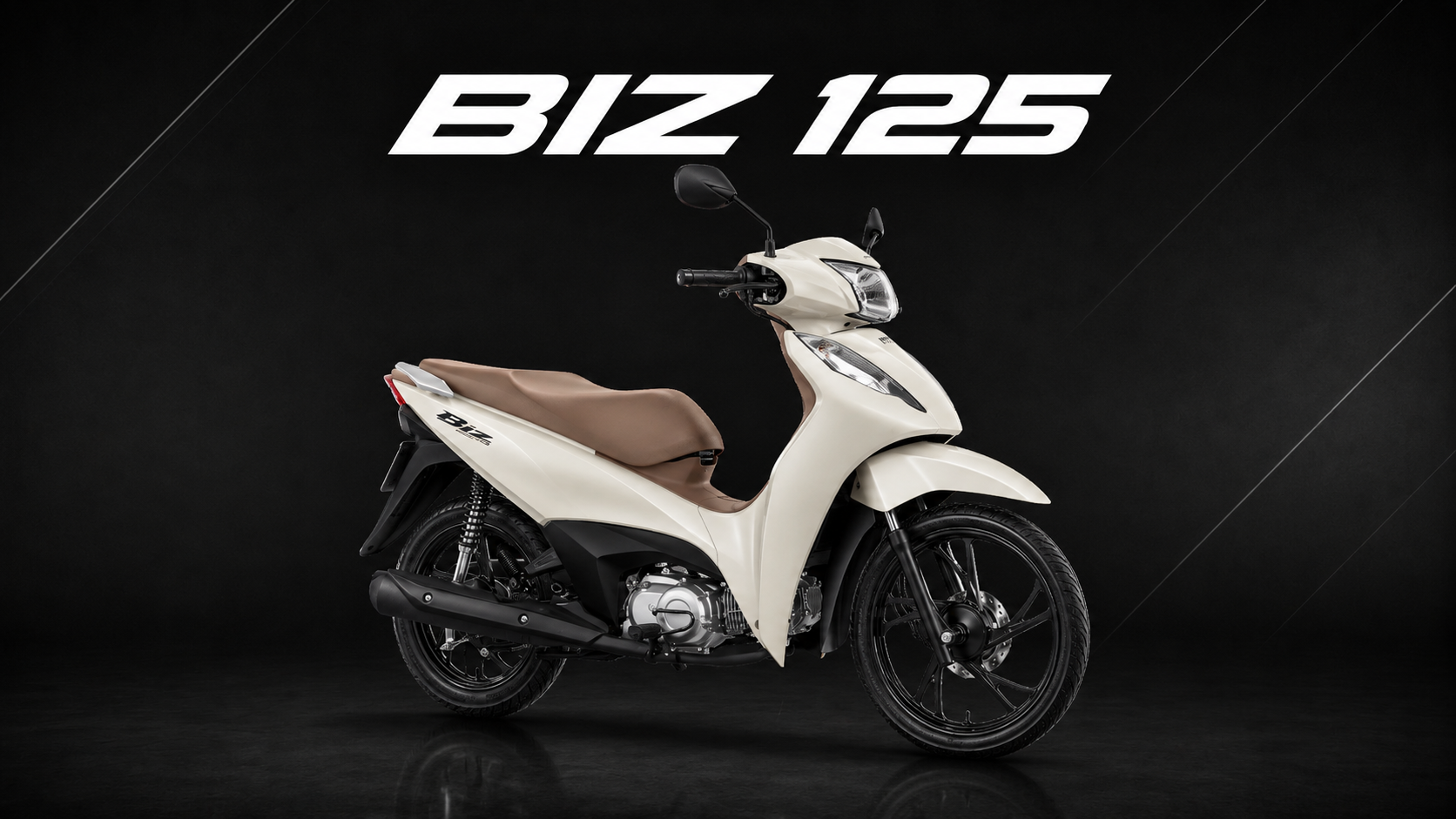 Honda BIZ 125 vista lateral